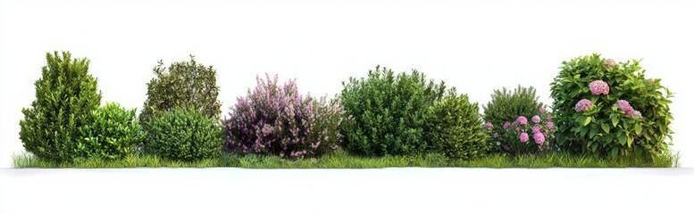 Obraz premium Beautiful Garden Plants Arrangement