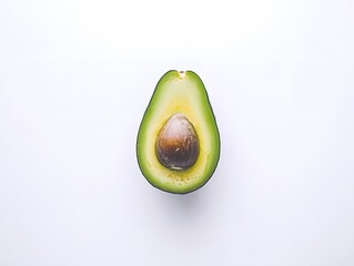  perfectly ripe avocado half