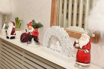 Obraz premium Christmas decor in a Swedish home