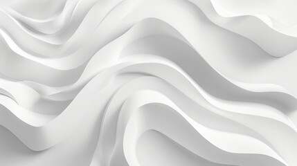 Obraz premium Minimal white abstract vector design for website blog post, clean lines, modern aesthetic, suitable for various digital platforms