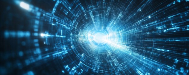 Digital Tunnel of Light