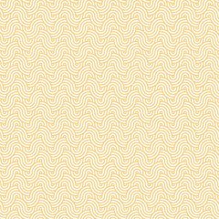 Seamless pattern with abstract waves. Modern stylish texture. Repeating geometric background.