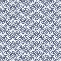 Seamless pattern with abstract waves. Modern stylish texture. Repeating geometric background.