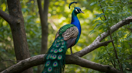 Obraz premium peacock in the park
