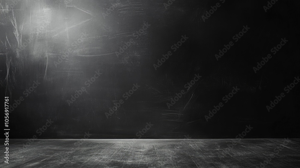 Poster abstract blackboard backdrop featuring empty space ideal for engaging design concepts