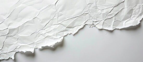 Obraz premium White Paper On White Background High Key Exposure Highly Abstract
