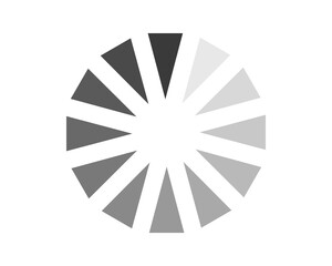 Loading bar status icon. Vector illustration. Vector loaded icons. Download progress. Donload or Upload.