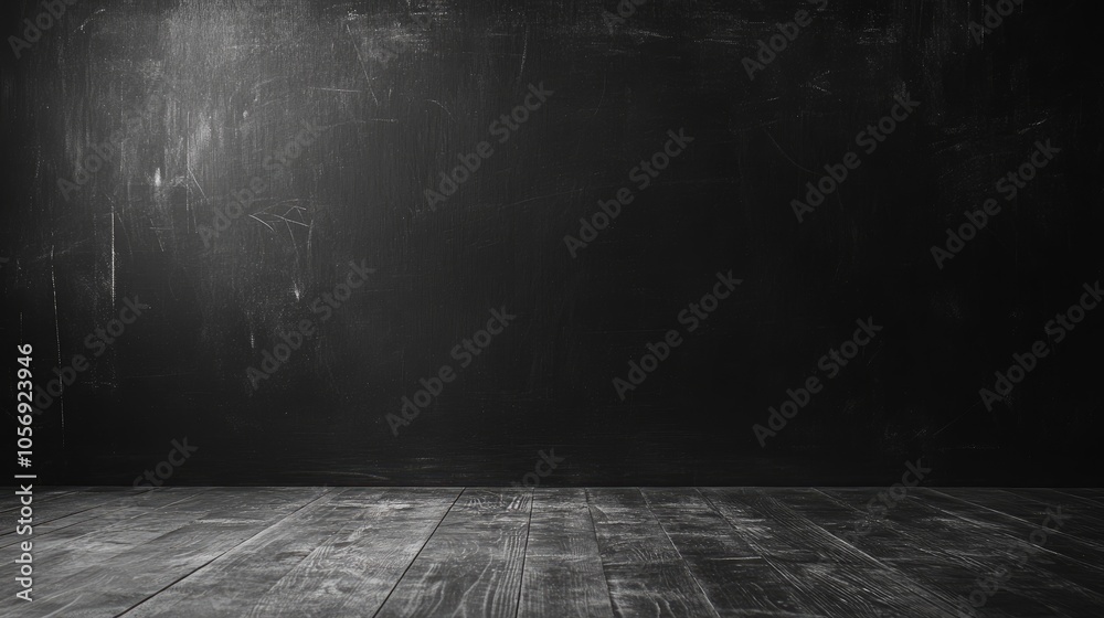 Poster abstract blackboard backdrop featuring empty space ideal for engaging design concepts
