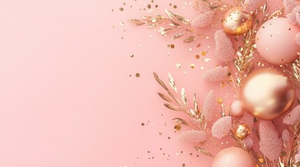 Pink and gold banner showcasing social media follower milestones