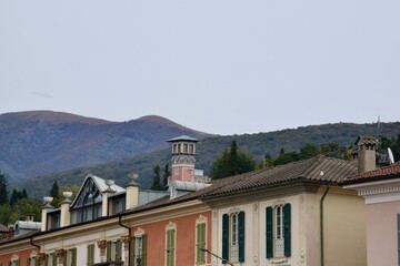 old house in the mountains