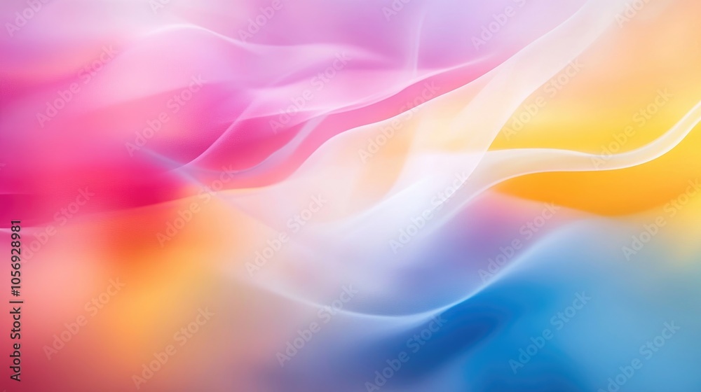 Leinwandbilder colorful abstract background with a soft focus and blurred effect