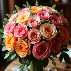 Naklejka premium 薔薇（Rose）