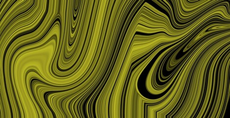 green abstract swirl seamless background curved expanding scifi liquid oil fluid style with lines wallpaper effect Nostalgia, vintage, retro