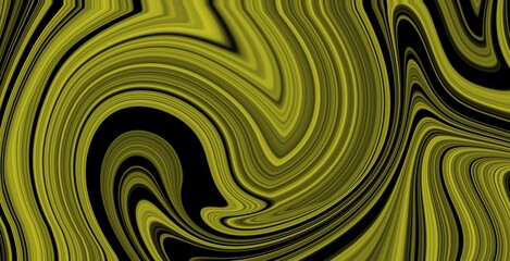 green abstract swirl seamless background curved expanding scifi liquid oil fluid style with lines wallpaper effect Nostalgia, vintage, retro