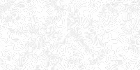 Contour abstract map relief land outline. Topographic map patterns. White wave paper curved reliefs abstract background. Background of the topography map. Abstract pattern with lines.