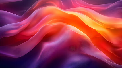 Obraz premium Abstract Background with Pink, Orange, and Yellow Swirls