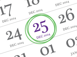 2025 Christmas Closeup Calendar (30)