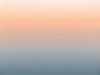 Obraz premium Serene Gradient Background from Soft Peach to Pale Gray in Panoramic Photography for Tranquil Designs and Aesthetic Projects