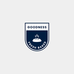 Fresh baked label vector for product packaging design element. Fresh baked label for product packaging, websites, print design, and more about fresh baked.