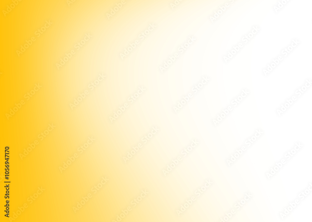 Poster yellow gradient transparent background