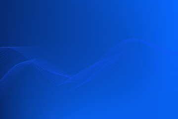 abstract blue wave background