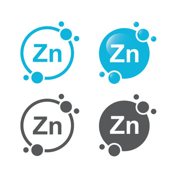 Zn, zinc for healthcare - vitamin complex.