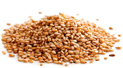 Obraz premium Sorghum Seeds isolated on pure white background