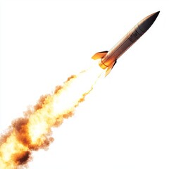 Missile Launch in Motion