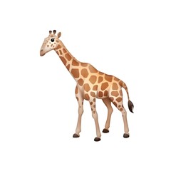 Obraz premium Illustration of a Giraffe