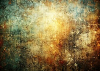 Obraz premium Abstract Scratched Grunge Design Element with Vintage Texture for Backgrounds and Creative Projects