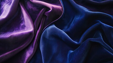 Fototapeta premium Abstract Velvet Background with Purple and Blue Colors