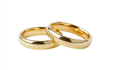 Golden Wedding Bands