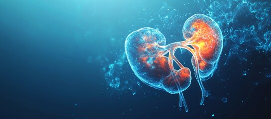 Detailed Kidney Anatomy Visualization