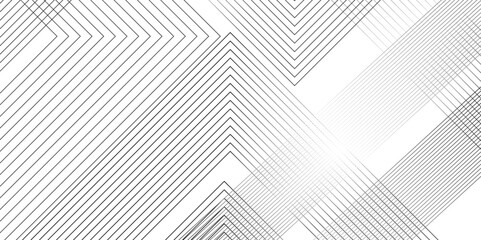 Modern futuristic graphic design White abstract background with stripe line. Technology graphic lines striped geometric pattern. Diagonal Modern pattern elegant gray line template, banner background.