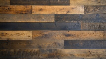 Close-up of wood-paneled house wall, detailed grain texture and slight color variation, creating a cozy, rustic feel.