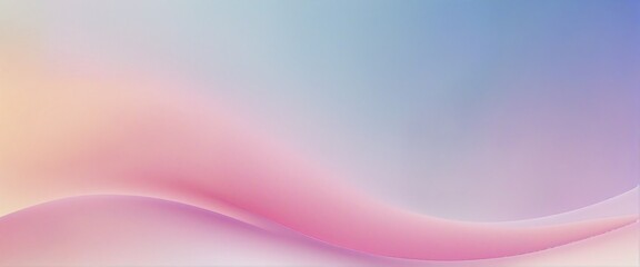 Fototapeta premium Delicate Pastel Gradient with Smooth Grainy Texture