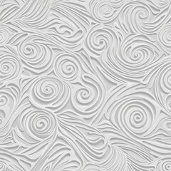 Fototapeta premium Whimsical Geometric Seamless Background