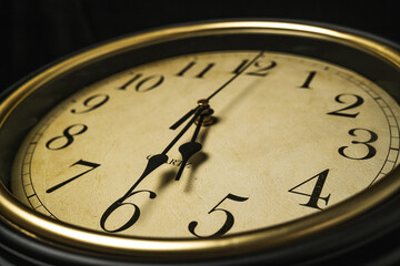 Clock time flies Countdown [4K]