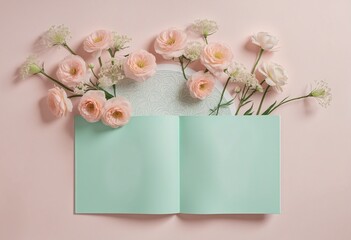 Serene Pastel Illustration for World Book Day Celebration