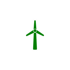Wind mill icon isolated on transparent background