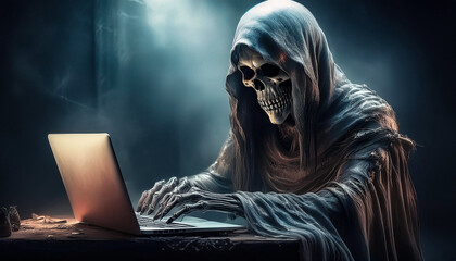 Death searches the internet