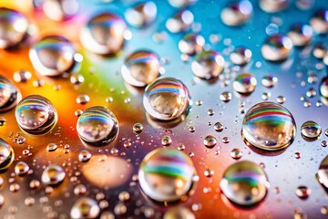 Captivating Close-Up of Water Droplets on a Glass Surface for Stunning Visual Impact