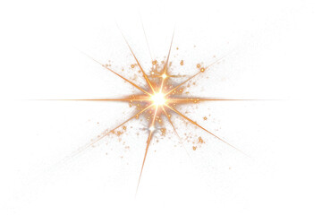 Fototapeta premium PNG Transparent Star sunlight reflections backgrounds fireworks abstract.