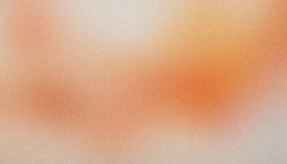 Blurred orange and white noise gradient texture for websites, presentations, and digital art projects