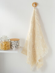 linen towel for home, kitchen and shower