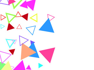 geometric background with triangles