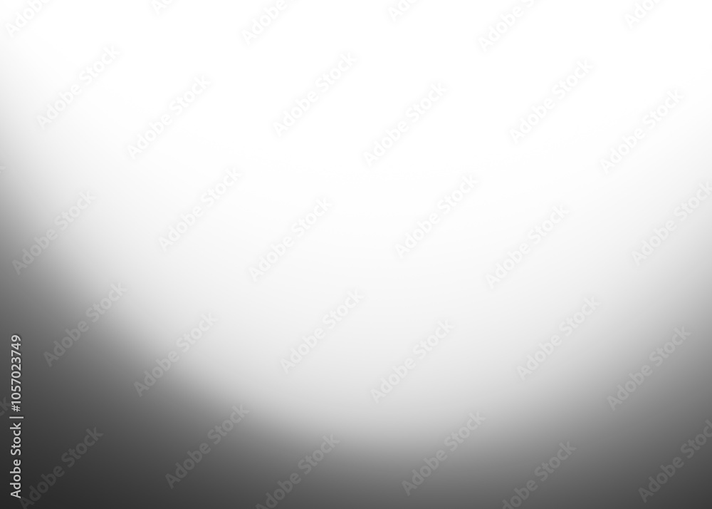 Poster black gradient on transparent background