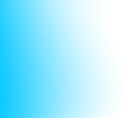 Blue gradient on transparent background