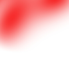 Red gradient on transparent background