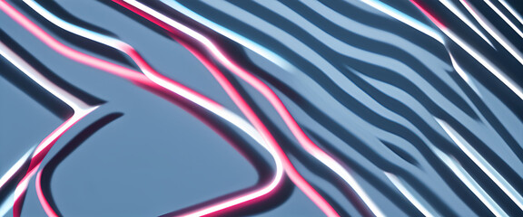 illustrazione sfondo con elementi astratti a tema geometrico surreale